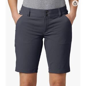 Columbia NWT Saturday Trail Long Short Omni-Shade UPF50 Water Repellent Size 2